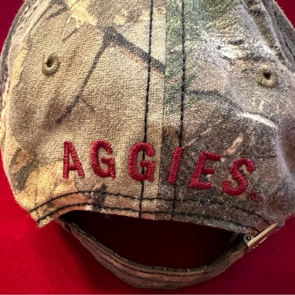 Camo Texas A&M strap back hat baseball cap NWT - Picture 3 of 12